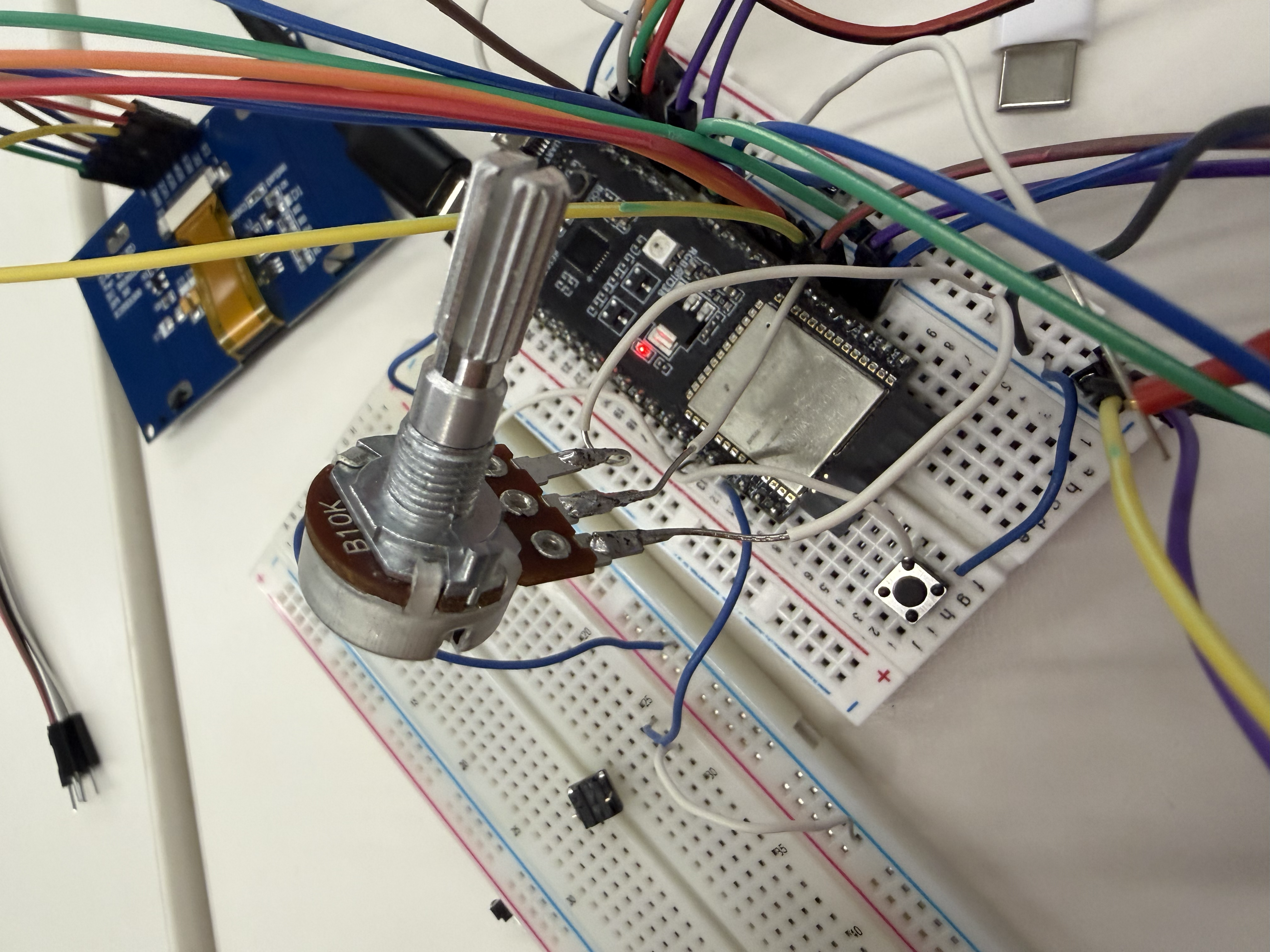 ESP32-S3 WROOM board used before switching to a normal ESP32