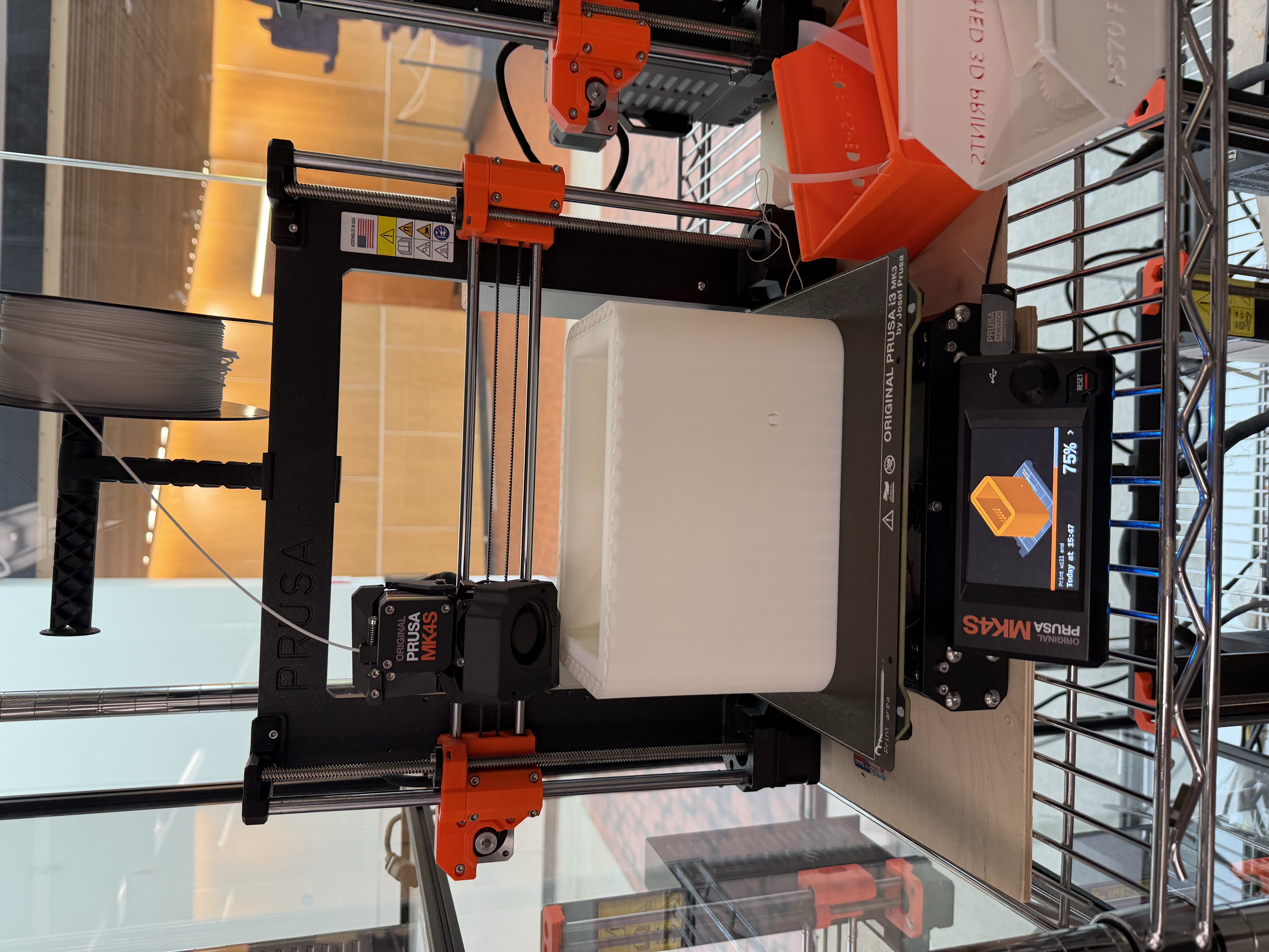 Radio body printing on the PRUSA MK4